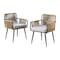 Alaterre Furniture Alburgh All-Weather Outdoor Bistro Set with Four Rope Chairs and 30" H Bistro Table AWWK0115KK - alternate 7